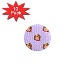 princess emoji 1  Mini Magnet (10 pack) 