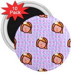 princess emoji 3  Magnet (10 pack)