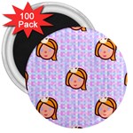 princess emoji 3  Magnet (100 pack)