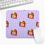 princess emoji Large Mousepad