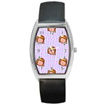 princess emoji Barrel Style Metal Watch