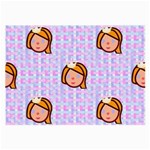 princess emoji Large Glasses Cloth