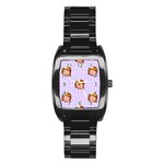 princess emoji Stainless Steel Barrel Watch