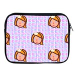 princess emoji Apple iPad 2/3/4 Zipper Case