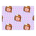 princess emoji Double Sided Flano Blanket (Mini)