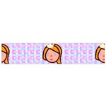 princess emoji Flano Scarf (Small)