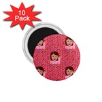 brunette girl emoji 1.75  Magnet (10 pack) 