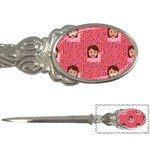 brunette girl emoji Letter Opener