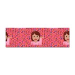 brunette girl emoji Sticker (Bumper)