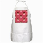 brunette girl emoji BBQ Apron