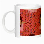 brunette girl emoji Night Luminous Mug