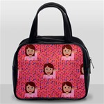 brunette girl emoji Classic Handbag (Two Sides)