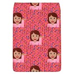 brunette girl emoji Removable Flap Cover (L)