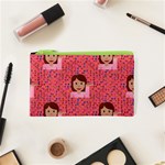 brunette girl emoji Cosmetic Bag (XS)