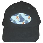 Pizza Rat Black Cap