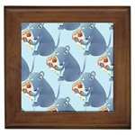 Pizza Rat Framed Tile