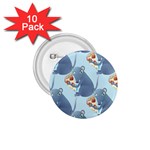 Pizza Rat 1.75  Button (10 pack) 