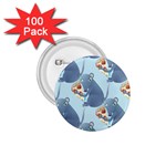 Pizza Rat 1.75  Button (100 pack) 