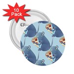 Pizza Rat 2.25  Button (10 pack)