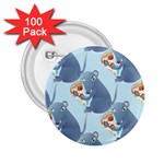 Pizza Rat 2.25  Button (100 pack)