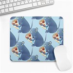 Pizza Rat Large Mousepad