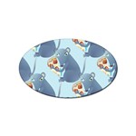 Pizza Rat Sticker Oval (100 pack)