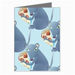 Pizza Rat Greeting Cards (Pkg of 8)