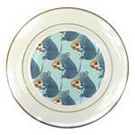 Pizza Rat Porcelain Plate