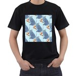 Pizza Rat Men s T-Shirt (Black)