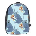 Pizza Rat School Bag (XL)