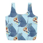 Pizza Rat Full Print Recycle Bag (L)