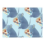 Pizza Rat Double Sided Flano Blanket (Mini)