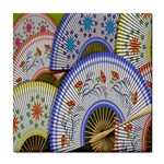 Fans ceramic wall tile / Tile Coaster / Tile trivet