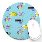 Lemon Party Round Mousepad