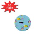 Lemon Party 1  Mini Button (10 pack) 