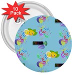 Lemon Party 3  Button (10 pack)