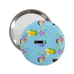 Lemon Party 2.25  Handbag Mirror