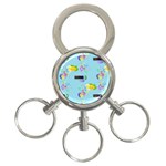 Lemon Party 3-Ring Key Chain