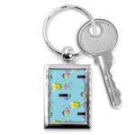 Lemon Party Key Chain (Rectangle)