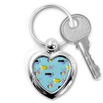 Lemon Party Key Chain (Heart)