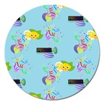 Lemon Party Magnet 5  (Round)