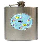 Lemon Party Hip Flask (6 oz)