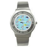 Lemon Party Stainless Steel Watch