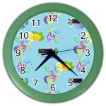 Lemon Party Color Wall Clock