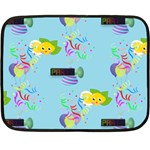 Lemon Party Double Sided Fleece Blanket (Mini)