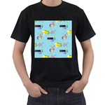 Lemon Party Men s T-Shirt (Black)