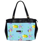 Lemon Party Oversize Office Handbag (2 Sides)