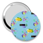 Lemon Party 3  Handbag Mirror