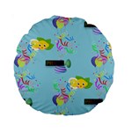 Lemon Party Standard 15  Premium Round Cushion 