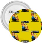 Rosie the riveter 3  Button